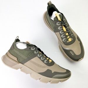 Sorel Sneakers Men's 11 Kinetic Rush Ripstop Tan Lace Up Shoes